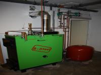B-Steel 28 kW kazán alap kivitel
