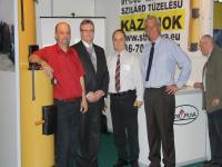 Construma kiállítás 2012 a Stropuva gyár igazgatójával